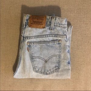Vintage Levi’s 550 Relaxed Student Fit
